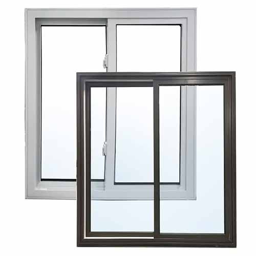 Popular Nice Design Aluminum Frame Sliding Glass Window Thermal Break Aluminium Double Glazed Insulated Window