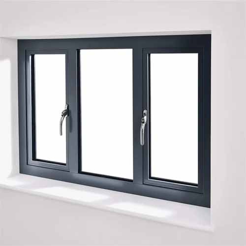 proof wind resistant double glass windows aluminum swing casement window house window